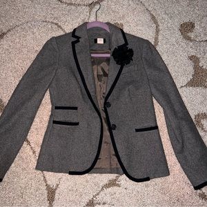 JCrew Gray Wool Blazer